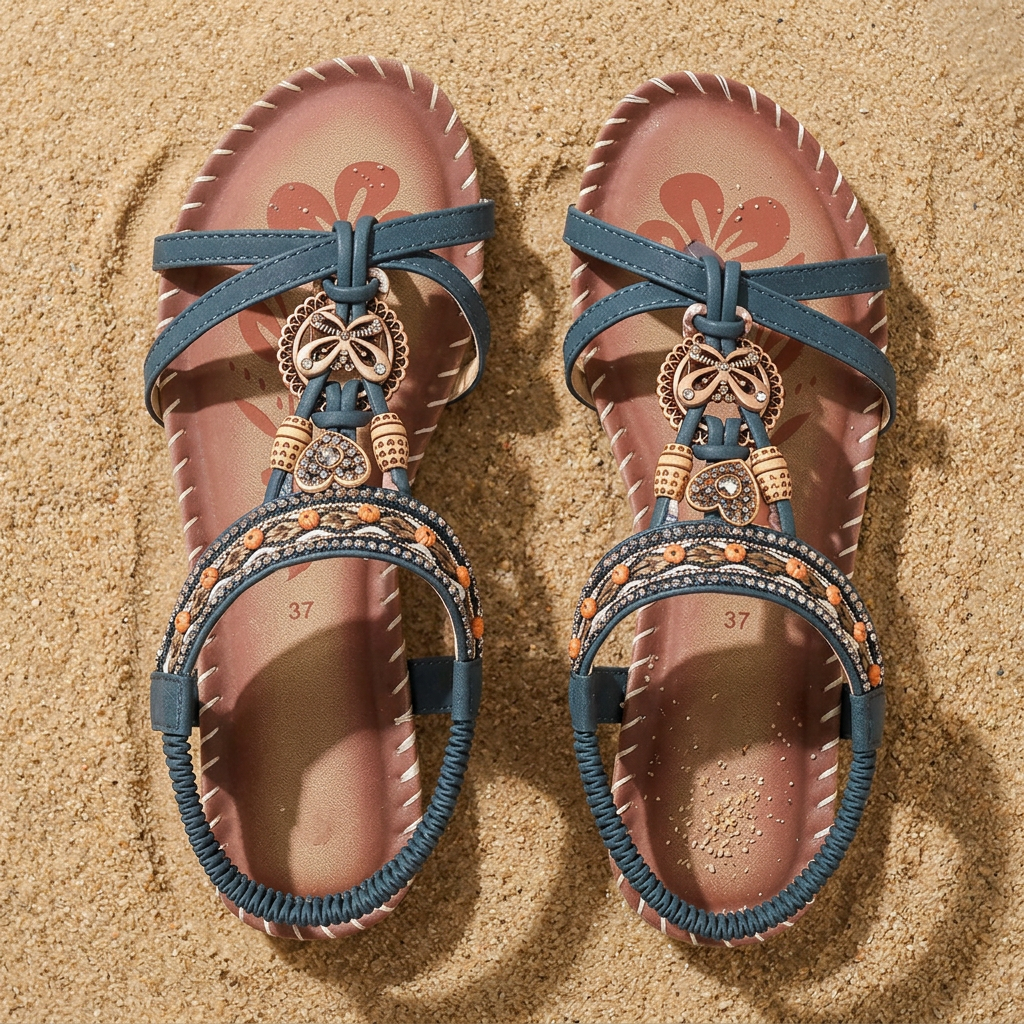 MARVELLE | Sandalias Boho Confort Élina
