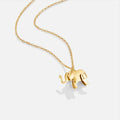 Collar de Elefante Dorado