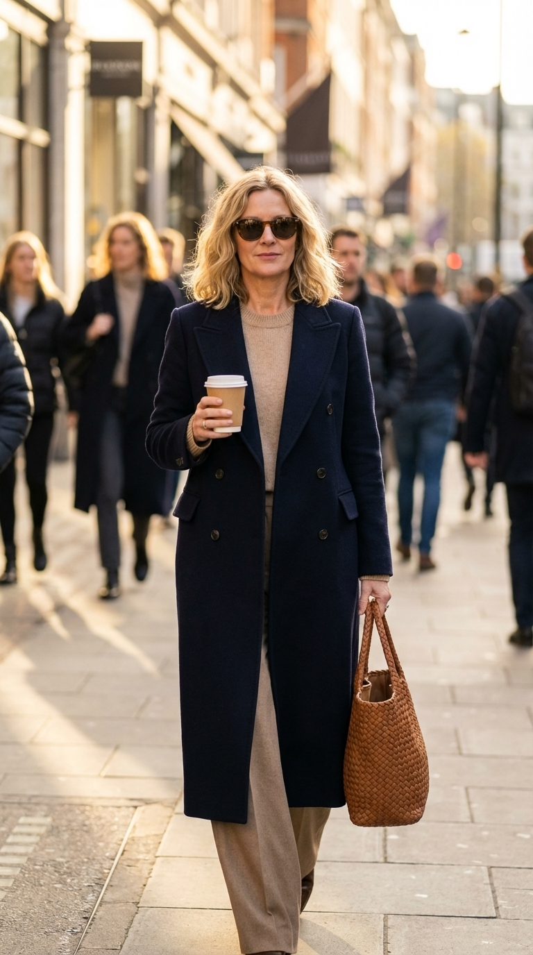 Renata | Lana bolso tote de cuero Artesanal
