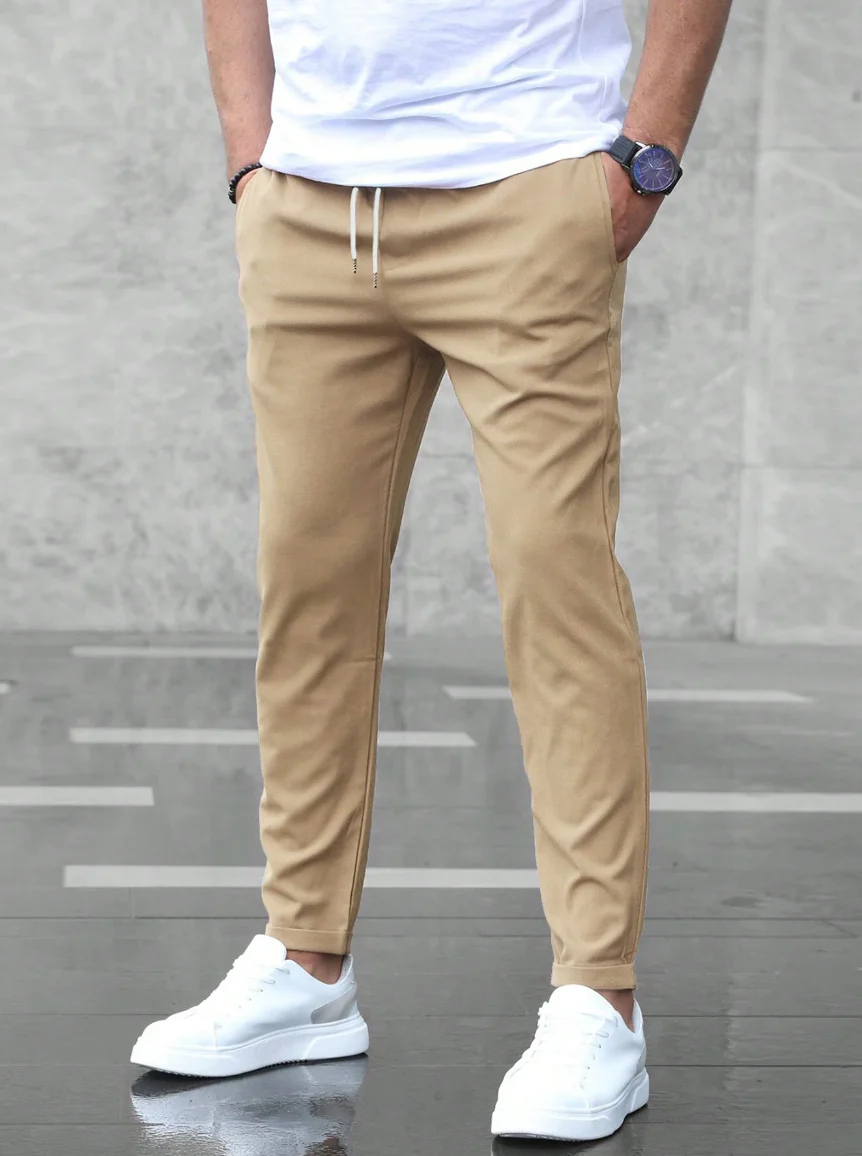 Pantalones elásticos premium de lujo