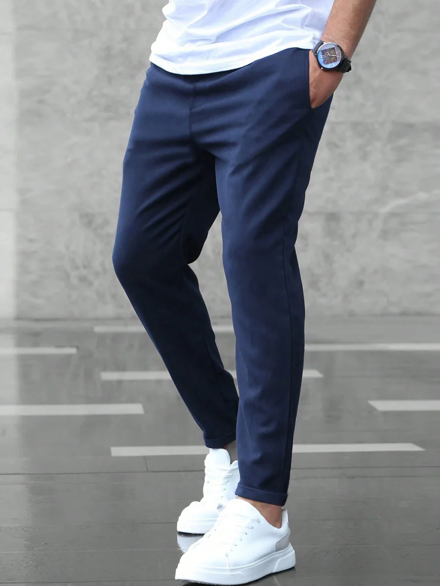 Pantalones elásticos premium de lujo