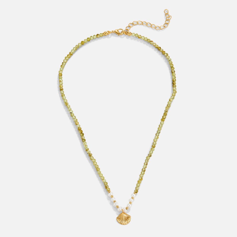 Collar de Perlas y Conchas Luca