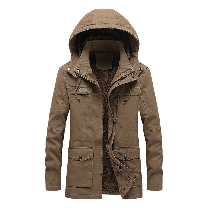 Chaqueta de invierno de algodón casual