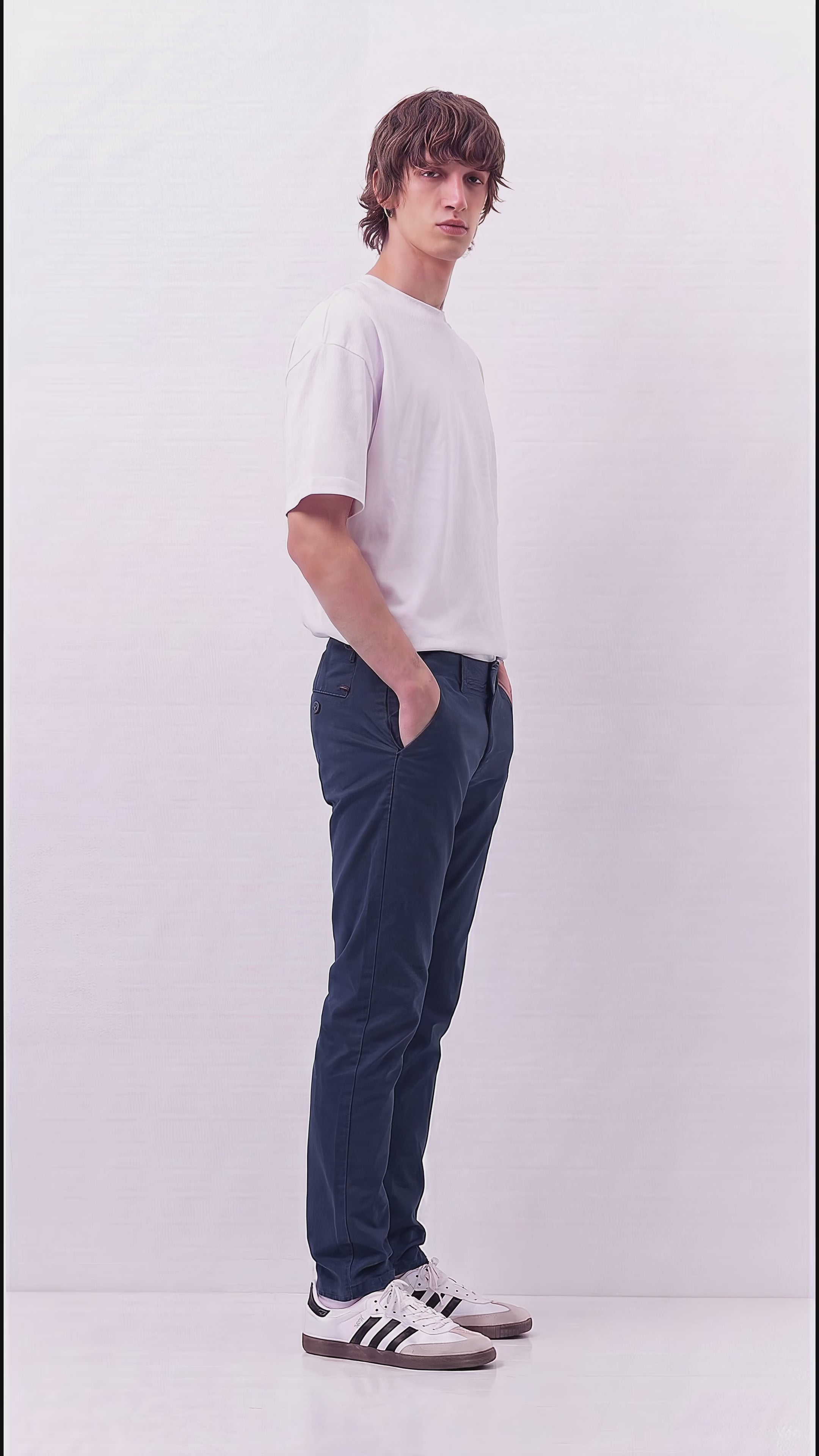 Pantalón Skinny Azul Navy