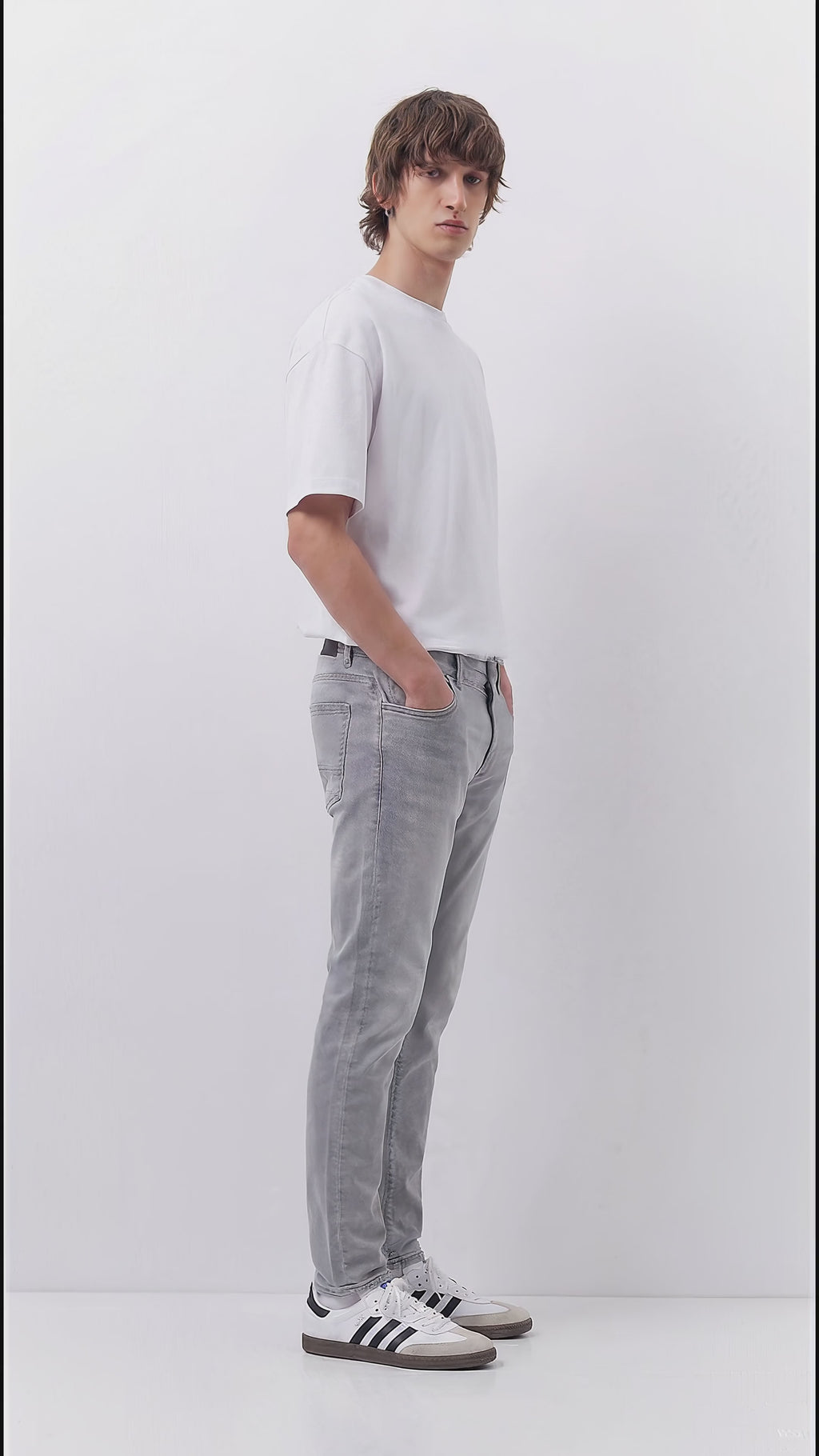 Pantalón Denim Slim