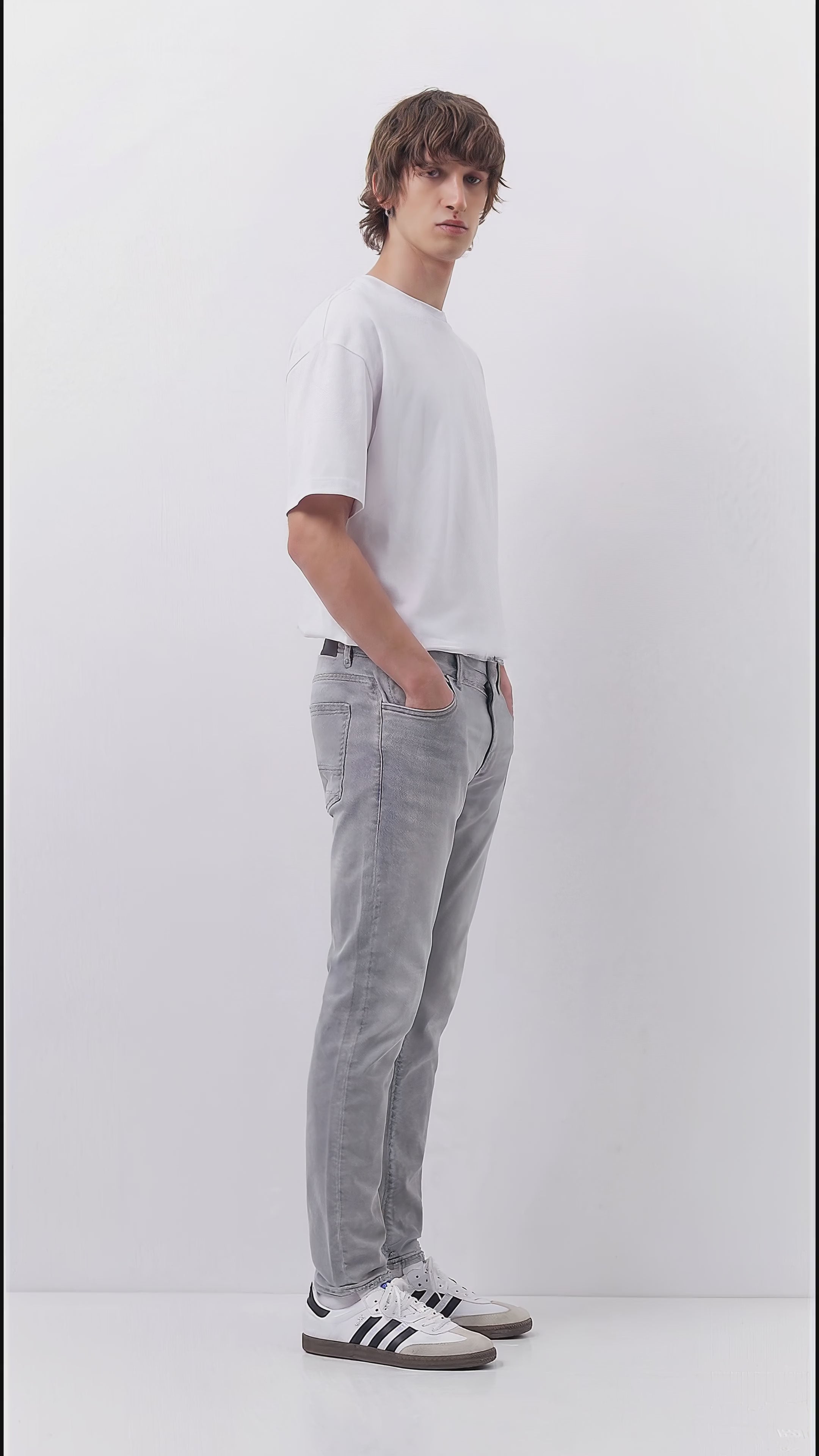 Pantalón Denim Slim