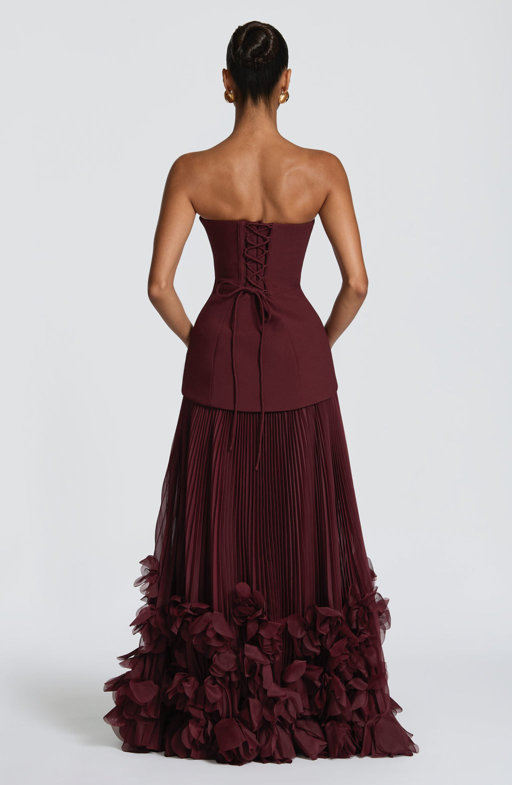 Vestido Seraphina - Laca cereza