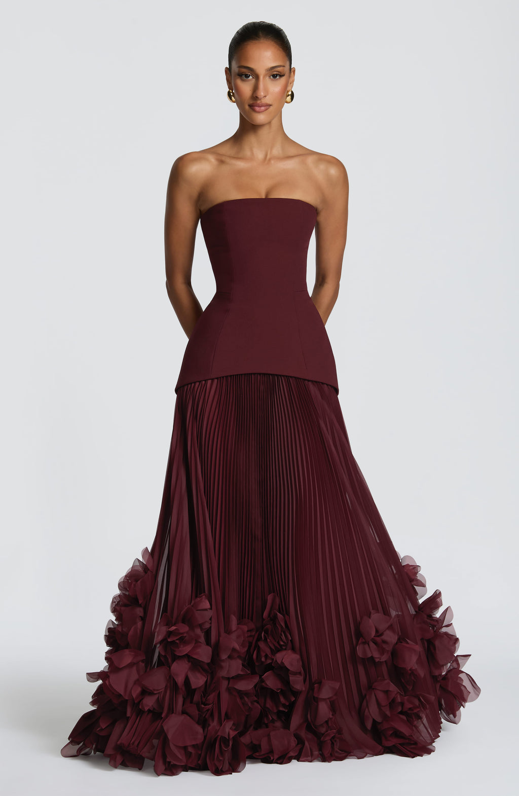Vestido Seraphina - Laca cereza