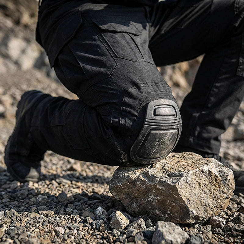 Pantalones Cargo Tácticos para Hombre con Protección para las Rodillas