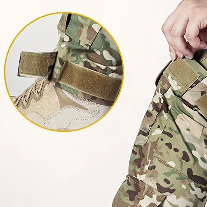 Pantalones Cargo Tácticos para Hombre con Protección para las Rodillas