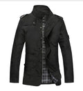 Chaqueta elegante resistente al viento