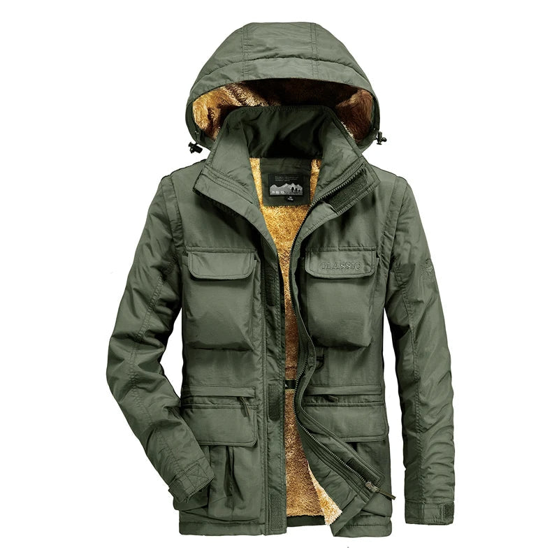 Montaro | Chaqueta Táctica Impermeable con Forro Térmico