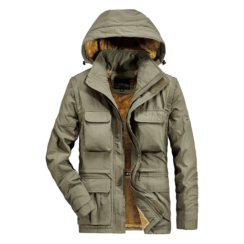 Montaro | Chaqueta Táctica Impermeable con Forro Térmico